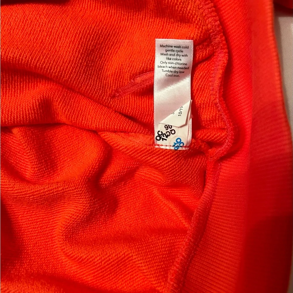 Athleta Moonrise Hoodie Sweatshirt Size XS Coral NWT - Picture 7 of 9